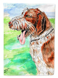 Italiano Spinone House Flag 28x40 Porch Sleeve Pole Decorative Outside Yard Banner Artwork Wall Hanging, Polyester
