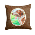 Italiano Spinone Decorative Throw Pillow 14x14 Indoor Outdoor Accent Cushion, Fabric Cover with Insert for Sofa, Bed, Porch & Living Room