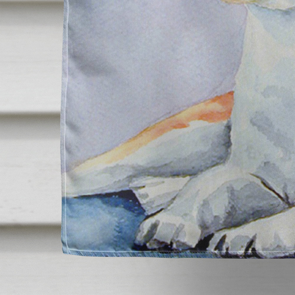 Shiba Inu House Flag 28x40 Porch Sleeve Pole Decorative Outside Yard Banner Artwork Wall Hanging, Polyester