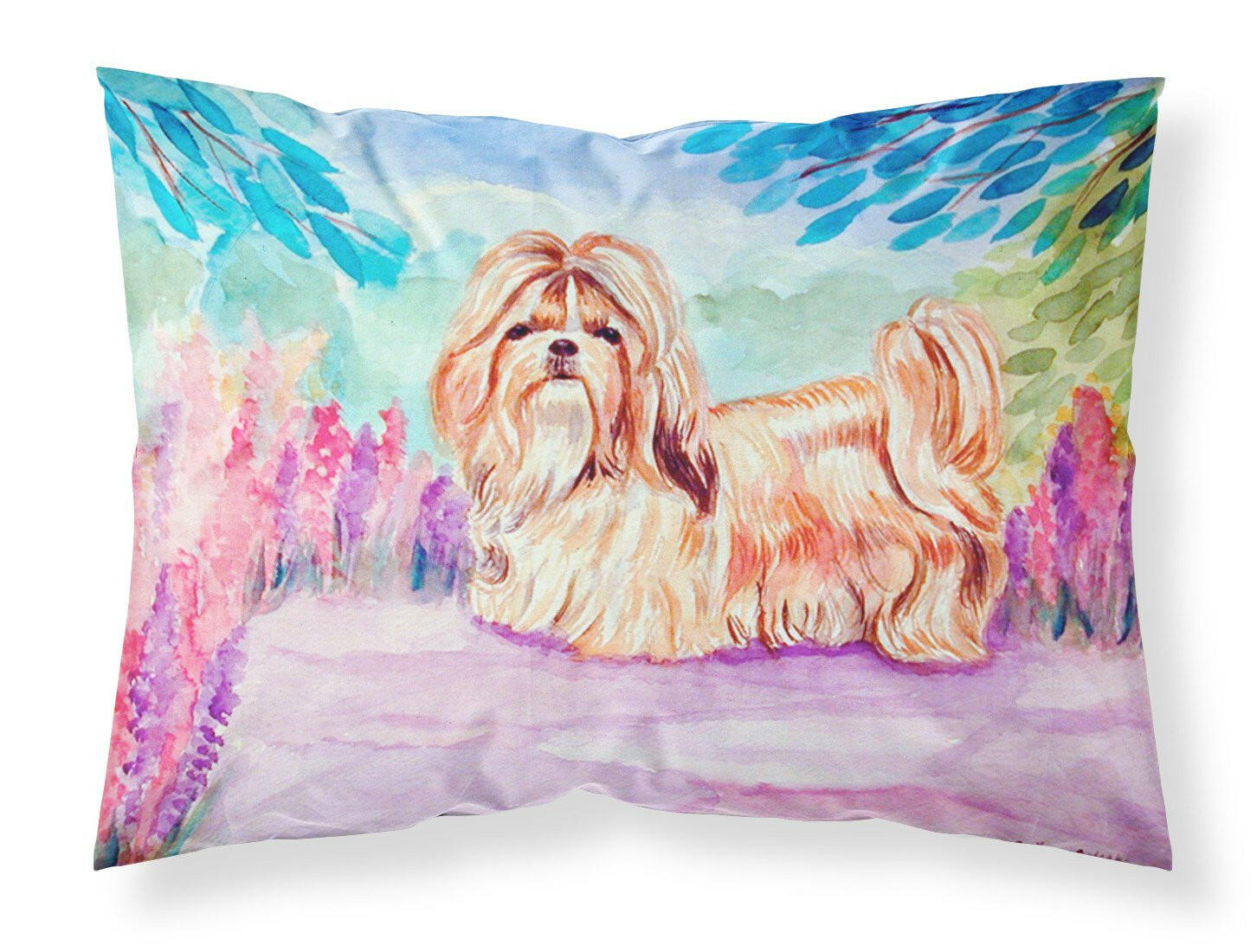 Shih Tzu Standard Pillowcase Lightweight Super Soft Easy Care Decorative Artwork Pillowcase, Standard