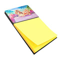Shih Tzu Watercolor Sticky Note Holder Refillable Dispenser Desk Accessory 3x3 Pad Gift