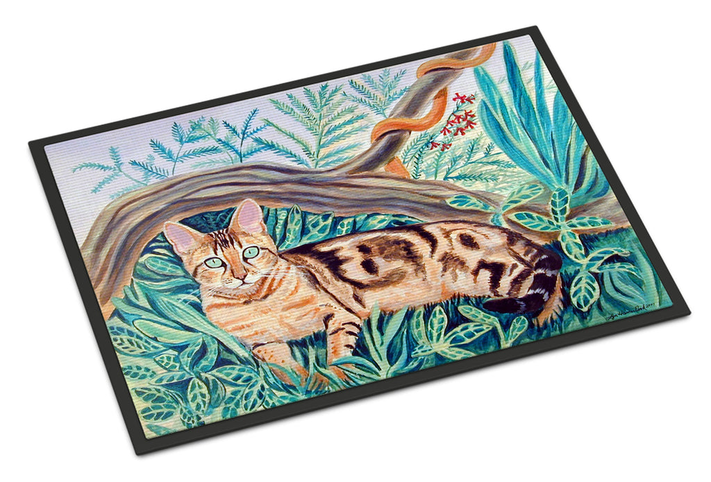 Cat - Maine Coon Doormat Indoor Outdoor 24H X 36W Front Door Mat Rugs for Entryway, Non Slip Washable Low Pile,