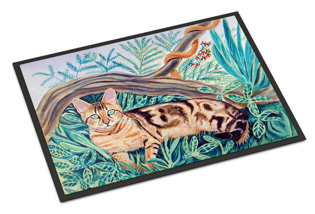Cat - Maine Coon Doormat Indoor Outdoor 18H X 27W Front Door Mat Rugs for Entryway, Non Slip Washable