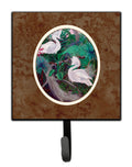 Bird - Egret Leash or Key Holder Wall Hooks, Key Hooks Holder, Coat Rack Wall Mount, Coat Hooks, Hooks for Hanging Keys, Towels, Aprons, Leashes