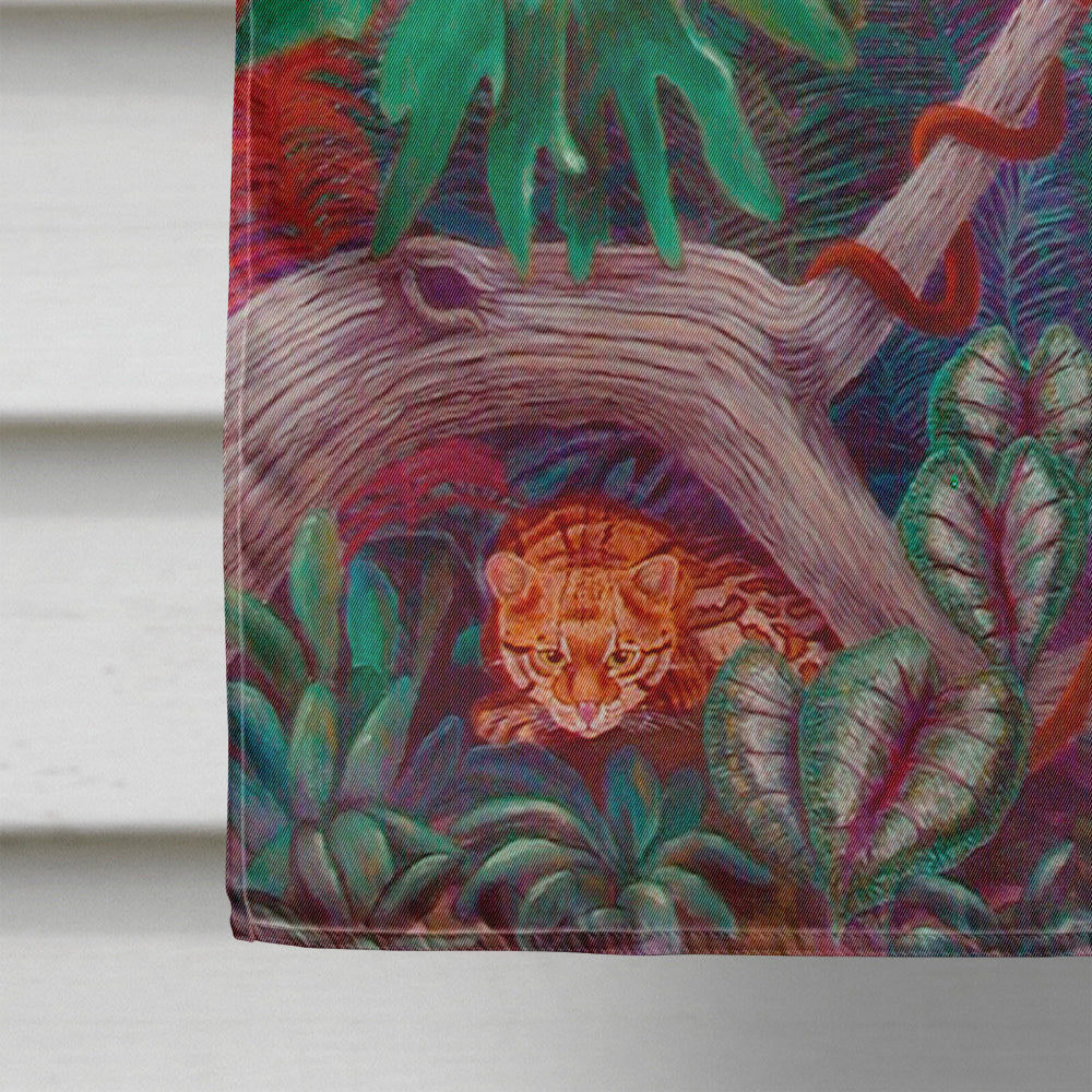 Bird - Toucan House Flag 28x40 Porch Sleeve Pole Decorative Outside Yard Banner Artwork Wall Hanging, Polyester