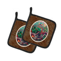 Bird - Toucan Pot Holder Set of 2 Heat Resistant Quilted Hot Pads 7.5 x 7.5 Inch, Insulated Kitchen Trivets for Cooking & Baking