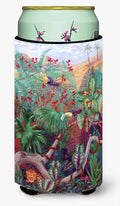 Bird - Toucan Tall Boy Hugger Can Cooler Sleeve Machine Washable Drink Collapsible Insulator Beverage Insulated Holder