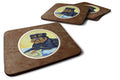 Brussels Griffon Foam Coasters Set of 4 Cup Coasters for Indoor Outdoor, Tabletop Protection, Anti Slip, Mouse pad Material