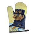 Brussels Griffon Oven Mitt Heat Resistant Thick Oven Mitt for Hot Pans and Oven, Kitchen Mitt Protect Hands, Cooking Baking Glove