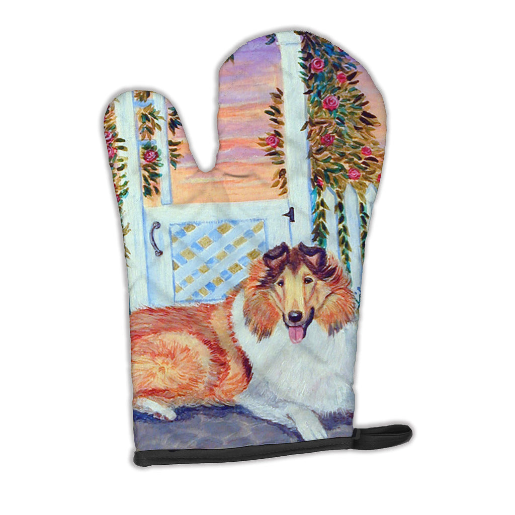Collie Oven Mitt Heat Resistant Thick Oven Mitt for Hot Pans and Oven, Kitchen Mitt Protect Hands, Cooking Baking Glove