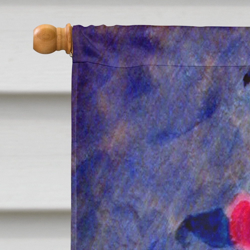 Persian Cat House Flag 28x40 Porch Sleeve Pole Decorative Outside Yard Banner Artwork Wall Hanging, Polyester
