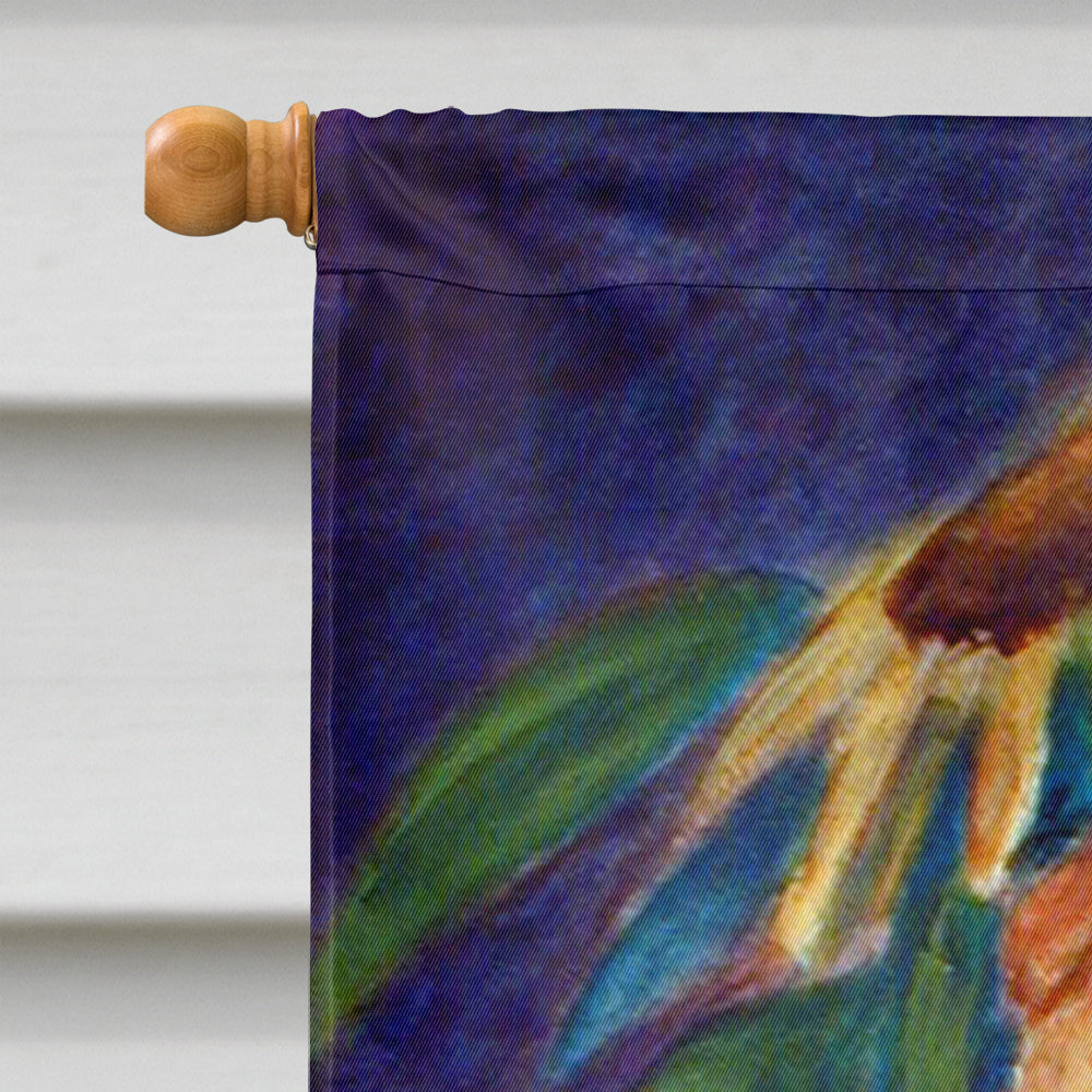 Cat House Flag 28x40 Porch Sleeve Pole Decorative Outside Yard Banner Artwork Wall Hanging, Polyester