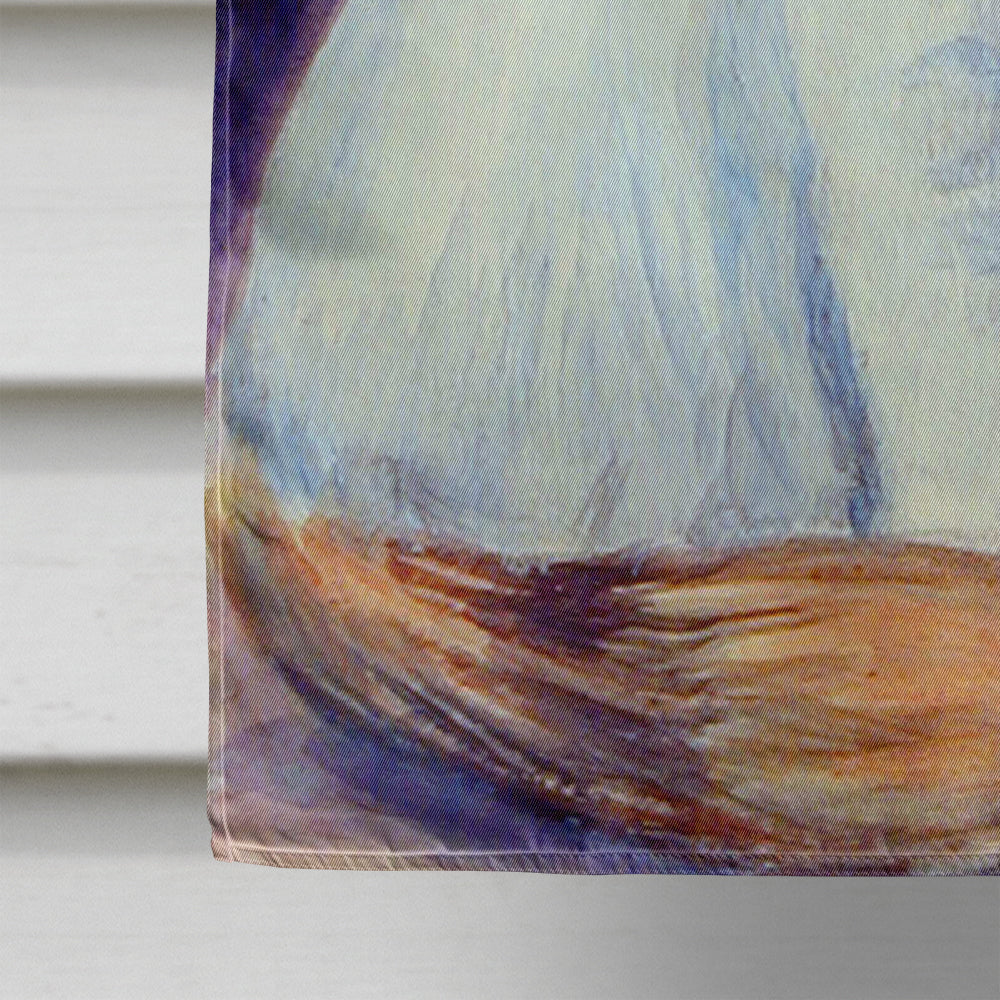 Cat House Flag 28x40 Porch Sleeve Pole Decorative Outside Yard Banner Artwork Wall Hanging, Polyester