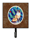 Christmas Tree Cat Leash or Key Holder Wall Hooks, Key Hooks Holder, Coat Rack Wall Mount, Coat Hooks, Hooks for Hanging Keys, Towels, Aprons, Leashes