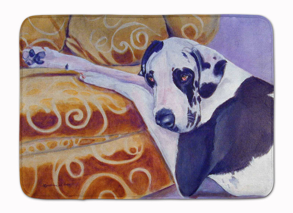 Harlequin Natural Great Dane Memory Foam Kitchen Mat Machine Washable Anti-Fatigue Cushion Comfort Bath or Kitchen Rug
