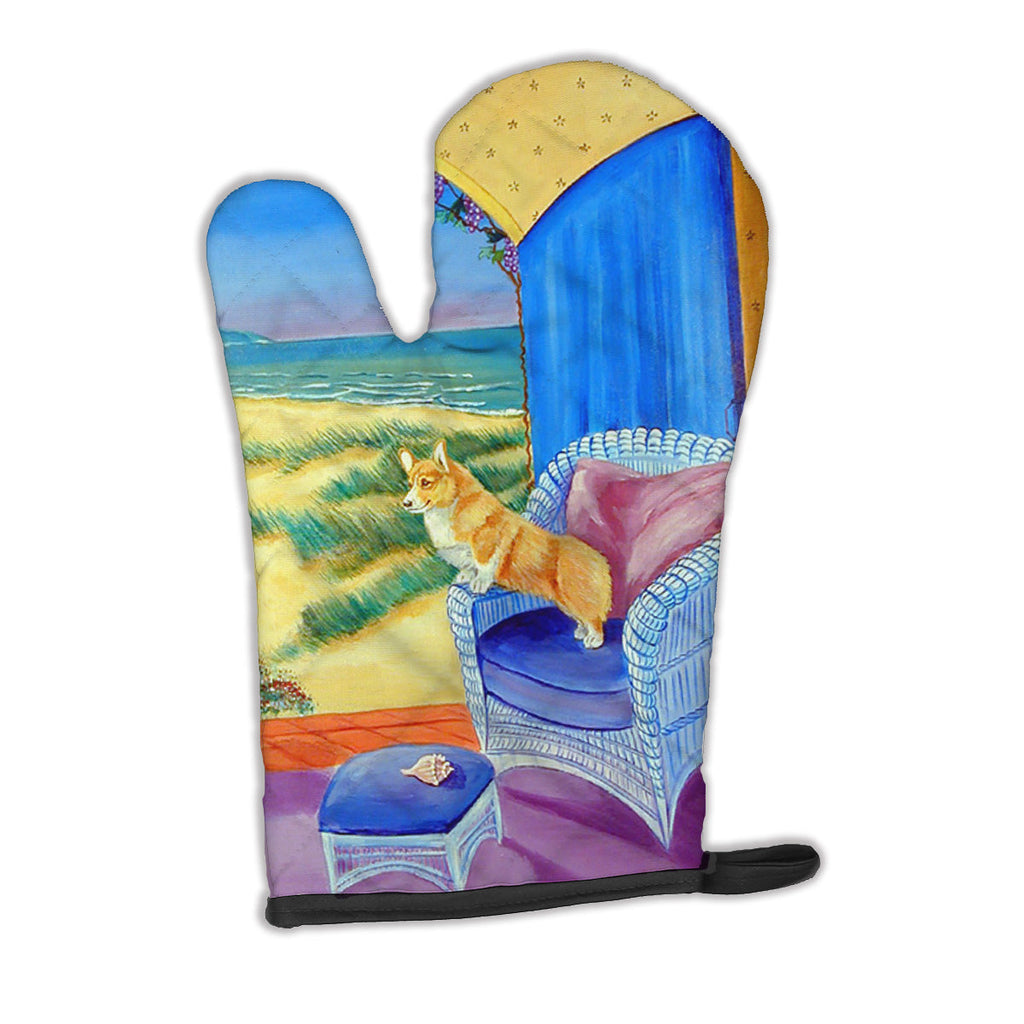 Corgi Oven Mitt Heat Resistant Thick Oven Mitt for Hot Pans and Oven, Kitchen Mitt Protect Hands, Cooking Baking Glove