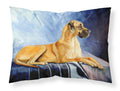 Natural Fawn Great Dane Standard Pillowcase Lightweight Super Soft Easy Care Decorative Artwork Pillowcase, Standard