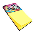 Multiple Breeds Watercolor Sticky Note Holder Refillable Dispenser Desk Accessory 3x3 Pad Gift
