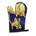 Great Dane and Puppy  Oven Mitt Heat Resistant Thick Oven Mitt for Hot Pans and Oven, Kitchen Mitt Protect Hands, Cooking Baking Glove