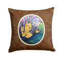 Australian Terrier and Puppy Decorative Throw Pillow 14x14 Indoor Outdoor Accent Cushion, Fabric Cover with Insert for Sofa, Bed, Porch & Living Room