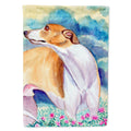 Whippet House Flag 28x40 Porch Sleeve Pole Decorative Outside Yard Banner Artwork Wall Hanging, Polyester