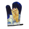 Yorkie Oven Mitt Heat Resistant Thick Oven Mitt for Hot Pans and Oven, Kitchen Mitt Protect Hands, Cooking Baking Glove