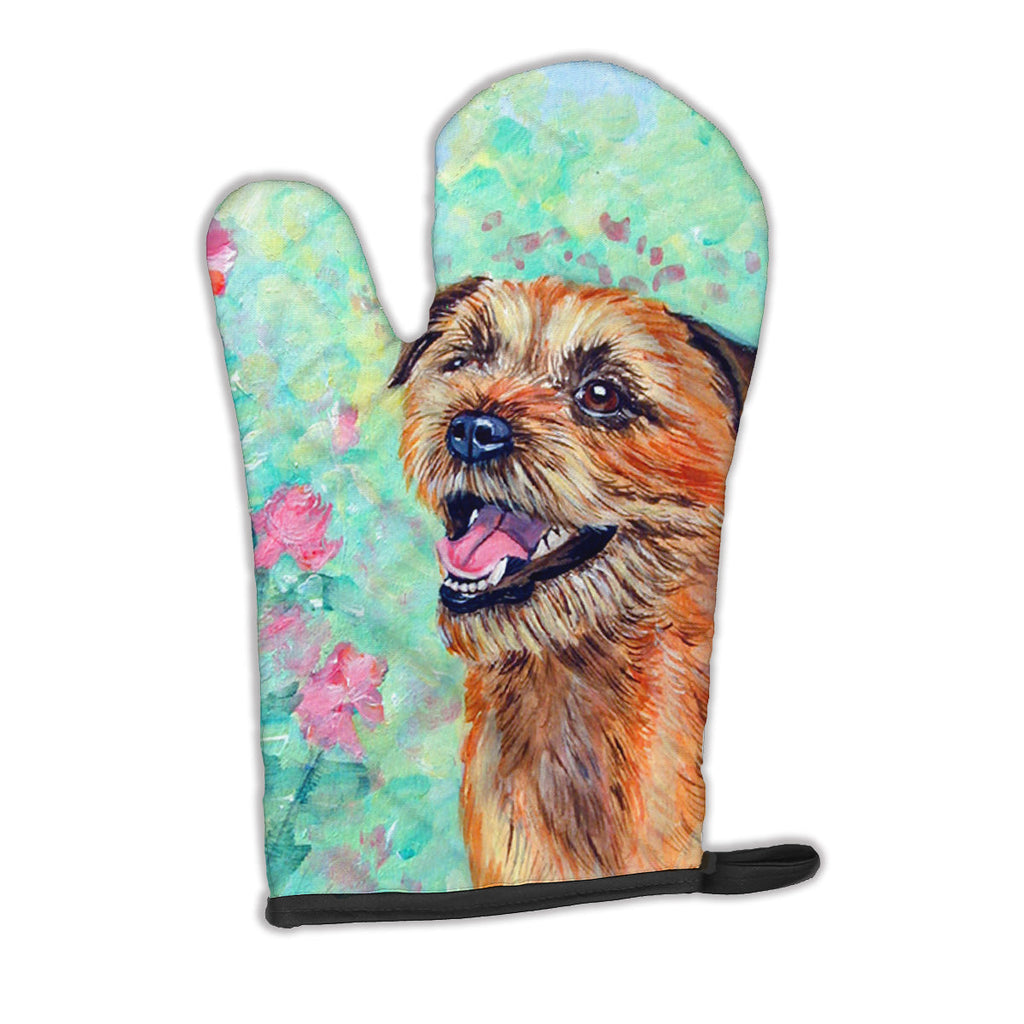 Border Terrier Oven Mitt Heat Resistant Thick Oven Mitt for Hot Pans and Oven, Kitchen Mitt Protect Hands, Cooking Baking Glove