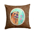 Border Terrier Decorative Throw Pillow 14x14 Indoor Outdoor Accent Cushion, Fabric Cover with Insert for Sofa, Bed, Porch & Living Room