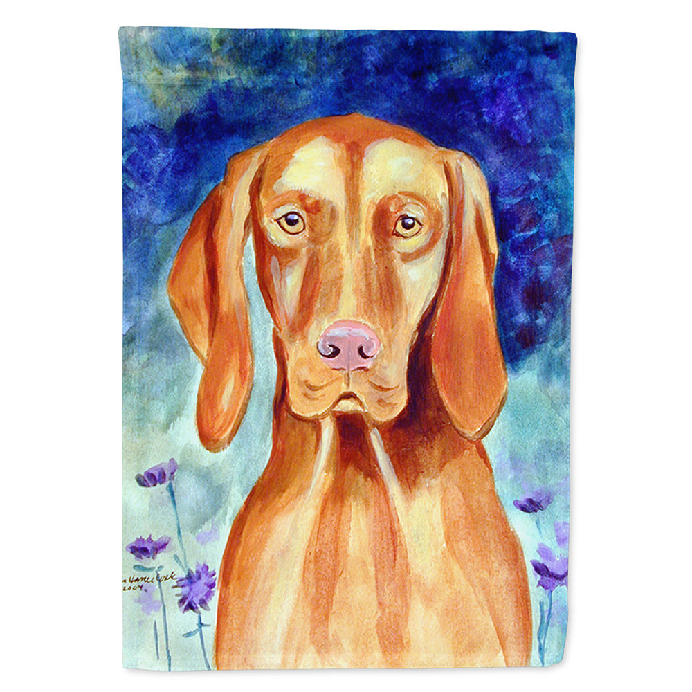 Vizsla House Flag 28x40 Porch Sleeve Pole Decorative Outside Yard Banner Artwork Wall Hanging, Polyester