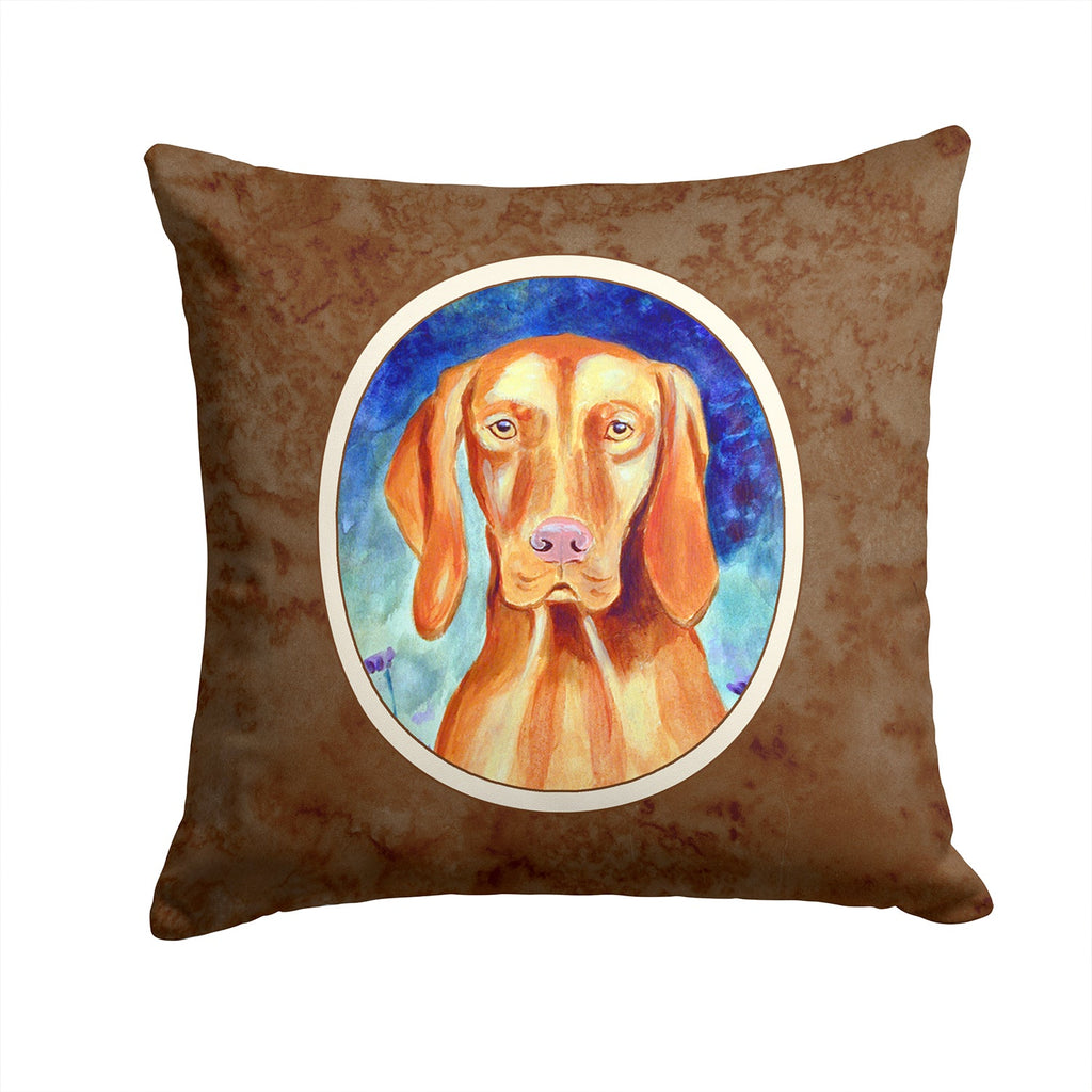 Vizsla Decorative Throw Pillow 14x14 Indoor Outdoor Accent Cushion, Fabric Cover with Insert for Sofa, Bed, Porch & Living Room