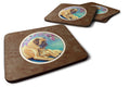 Great Dane and puppy Foam Coasters Set of 4 Cup Coasters for Indoor Outdoor, Tabletop Protection, Anti Slip, Mouse pad Material