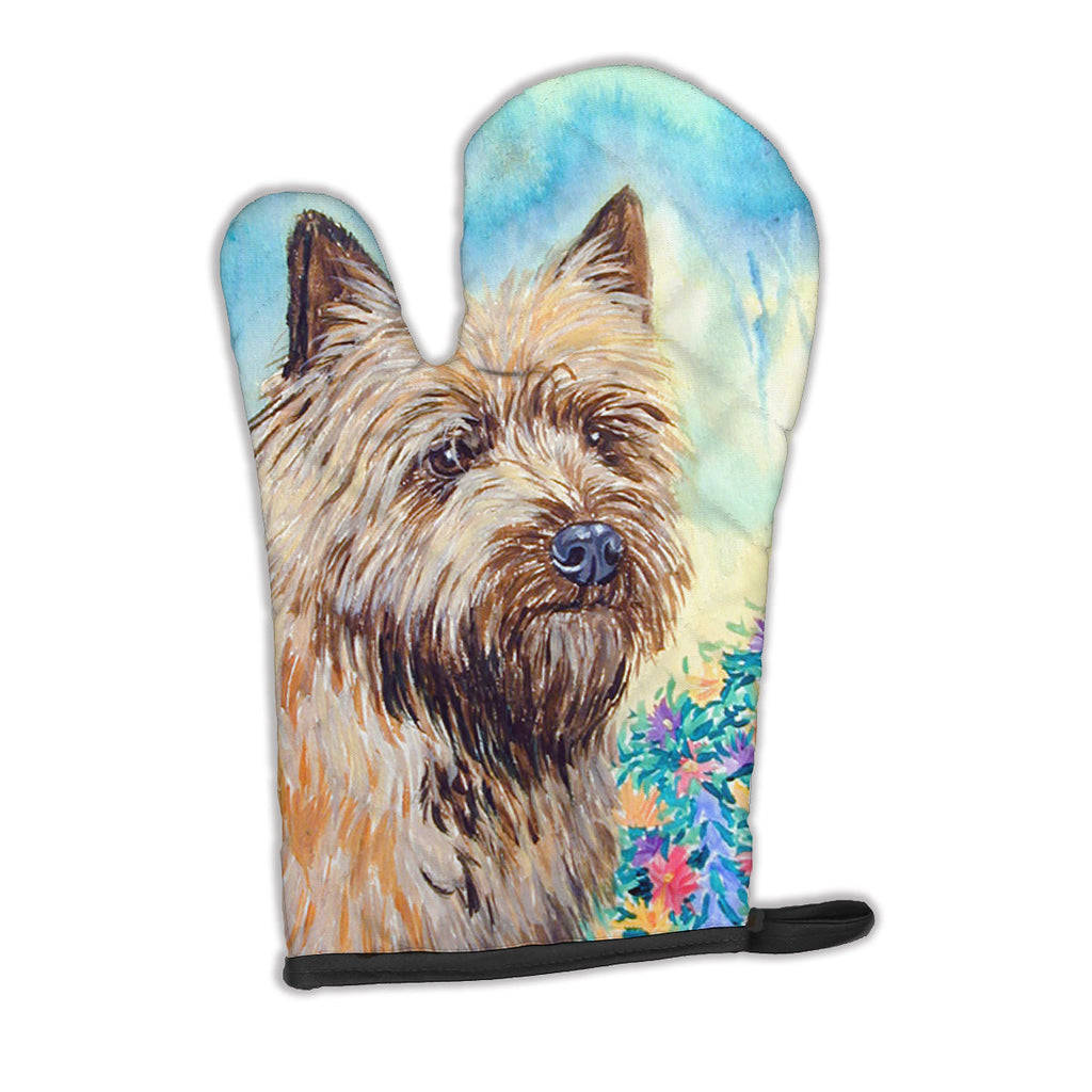 Cairn Terrier Oven Mitt Heat Resistant Thick Oven Mitt for Hot Pans and Oven, Kitchen Mitt Protect Hands, Cooking Baking Glove
