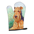 Airedale Terrier Oven Mitt Heat Resistant Thick Oven Mitt for Hot Pans and Oven, Kitchen Mitt Protect Hands, Cooking Baking Glove