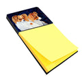 Papillon Watercolor Sticky Note Holder Refillable Dispenser Desk Accessory 3x3 Pad Gift