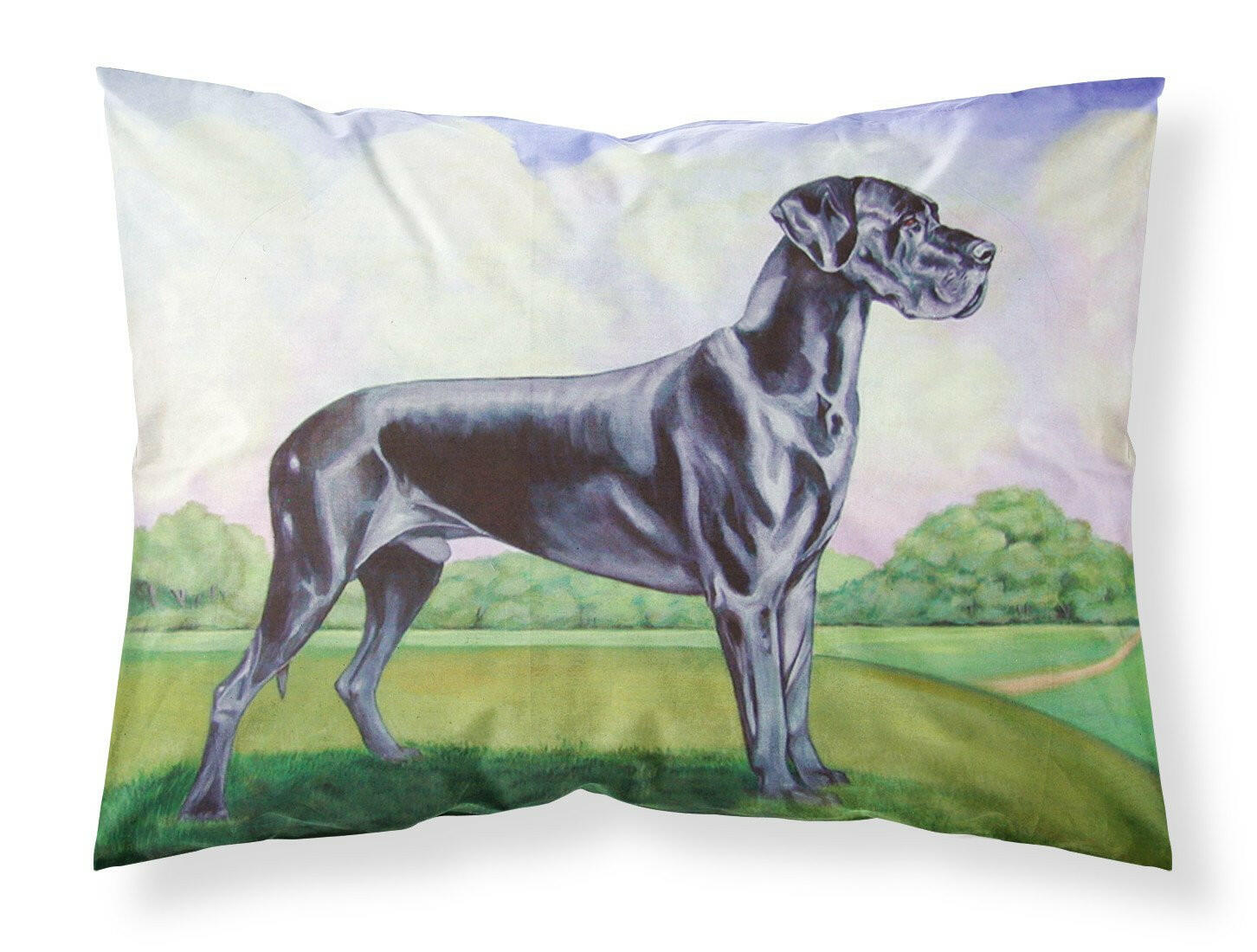 Great Dane Standard Pillowcase Lightweight Super Soft Easy Care Decorative Artwork Pillowcase, Standard
