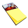 Bull Terrier Watercolor Sticky Note Holder Refillable Dispenser Desk Accessory 3x3 Pad Gift