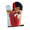 Jack Russell Terrier Oven Mitt Heat Resistant Thick Oven Mitt for Hot Pans and Oven, Kitchen Mitt Protect Hands, Cooking Baking Glove