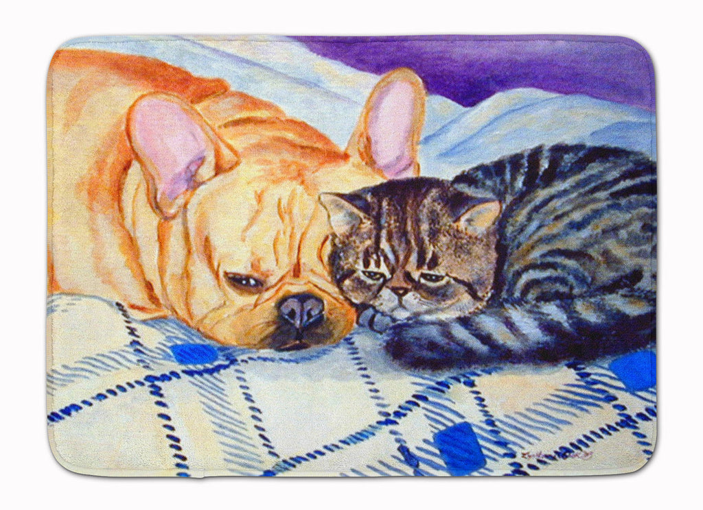 Cat Memory Foam Kitchen Mat Machine Washable Anti-Fatigue Cushion Comfort Bath or Kitchen Rug