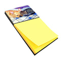 Cat Watercolor Sticky Note Holder Refillable Dispenser Desk Accessory 3x3 Pad Gift