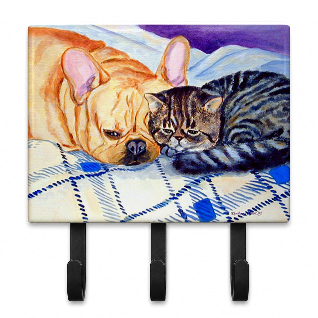 Cat Leash or Key Holder Wall Hooks, Coat Rack Wall Mount, for Hanging Keys, Towels, Aprons, Leashes
