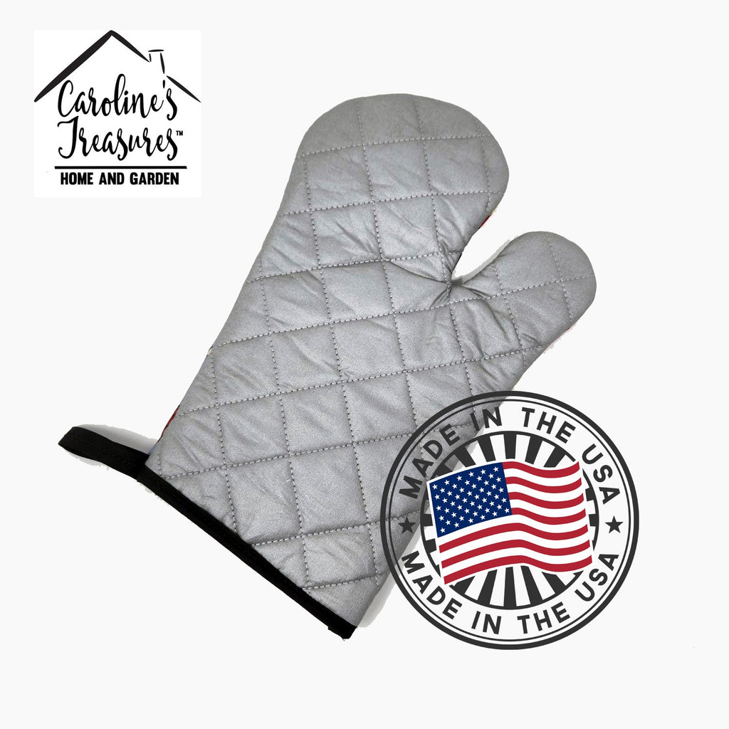 Vizsla Oven Mitt Heat Resistant Thick Oven Mitt for Hot Pans and Oven, Kitchen Mitt Protect Hands, Cooking Baking Glove