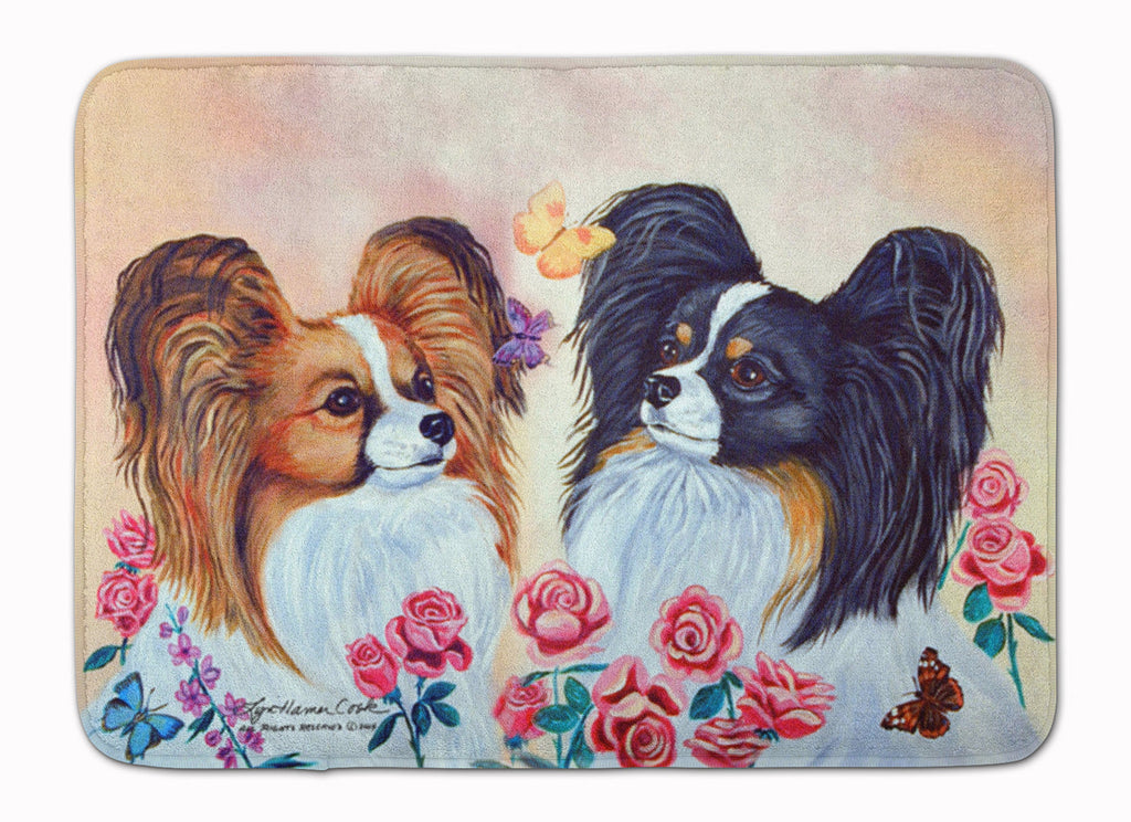 Papillon Memory Foam Kitchen Mat Machine Washable Anti-Fatigue Cushion Comfort Bath or Kitchen Rug