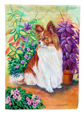 Papillon House Flag 28x40 Porch Sleeve Pole Decorative Outside Yard Banner Artwork Wall Hanging, Polyester