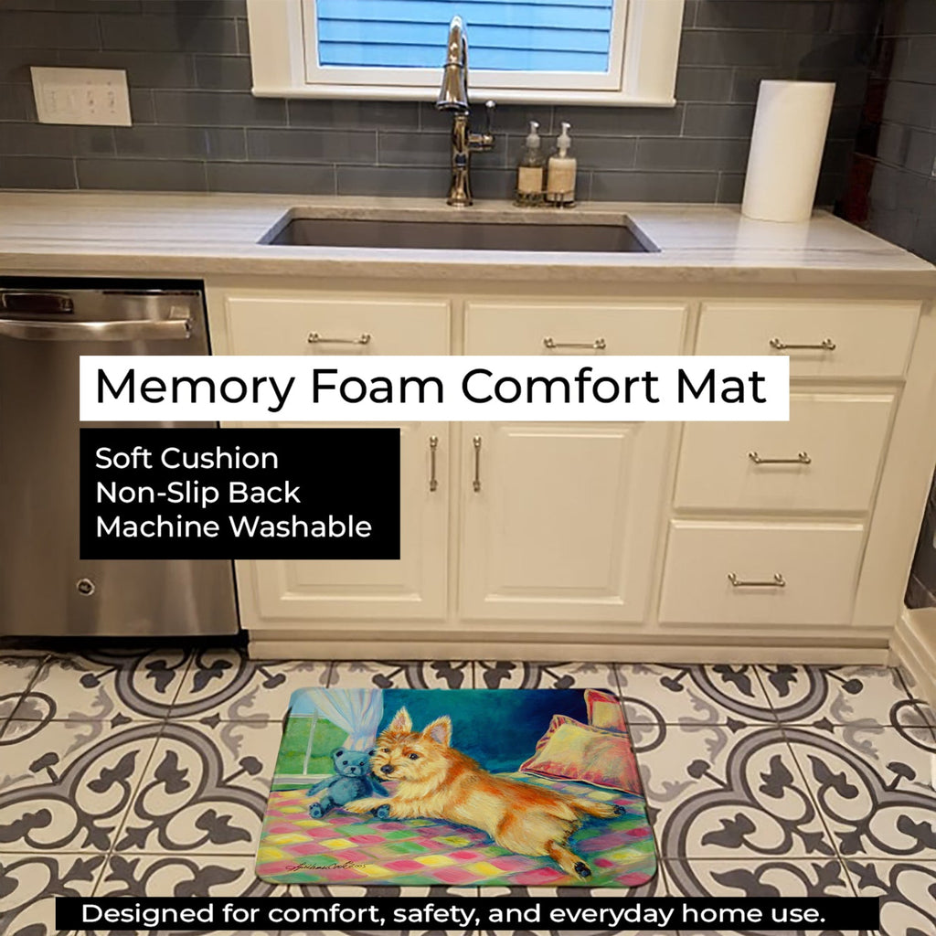 Norwich Memory Foam Kitchen Mat Machine Washable Anti-Fatigue Cushion Comfort Bath or Kitchen Rug