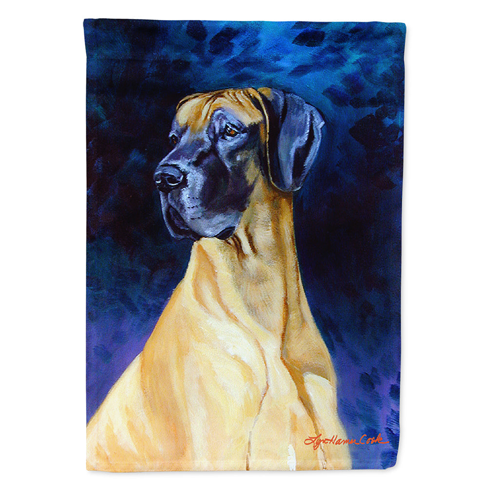 Great Dane House Flag 28x40 Porch Sleeve Pole Decorative Outside Yard Banner Artwork Wall Hanging, Polyester