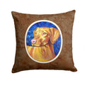 Vizsla Decorative Throw Pillow 14x14 Indoor Outdoor Accent Cushion, Fabric Cover with Insert for Sofa, Bed, Porch & Living Room