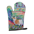 Corgi Footbridge Oven Mitt Heat Resistant Thick Oven Mitt for Hot Pans and Oven, Kitchen Mitt Protect Hands, Cooking Baking Glove