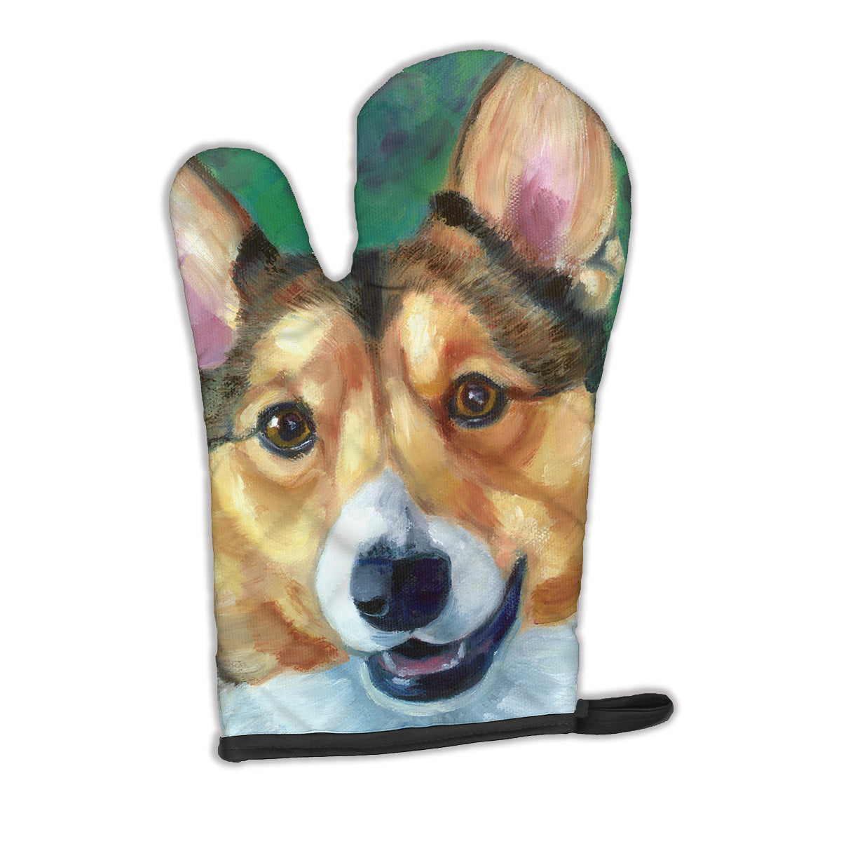 Corgi Toby Oven Mitt Heat Resistant Thick Oven Mitt for Hot Pans and Oven, Kitchen Mitt Protect Hands, Cooking Baking Glove