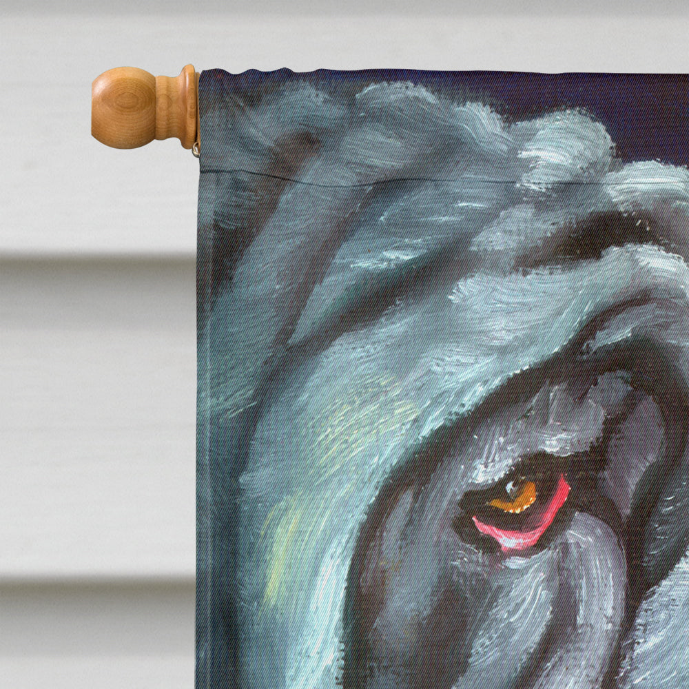 Neapolitan Mastiff House Flag 28x40 Porch Sleeve Pole Decorative Outside Yard Banner Artwork Wall Hanging, Polyester