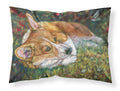 Corgi Pastel Hummingbird Standard Pillowcase Lightweight Super Soft Easy Care Decorative Artwork Pillowcase, Standard